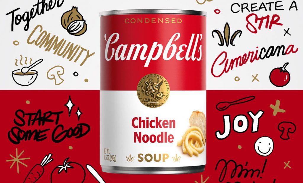 Campbell's nuovo packaging dopo 50 anni | PRINGO